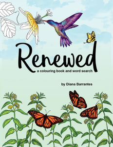 Renewed:<br><small>A Colouring Book and Word Search</small>